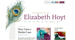 Desktop Screenshot of elizabethhoyt.com